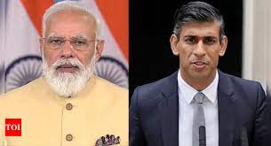 Modi and Sunak hold their first talk – via telephone