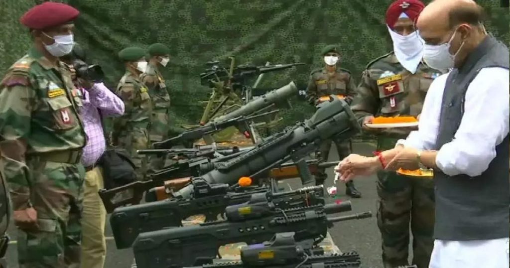 New weapons sanctions for China border along LAC