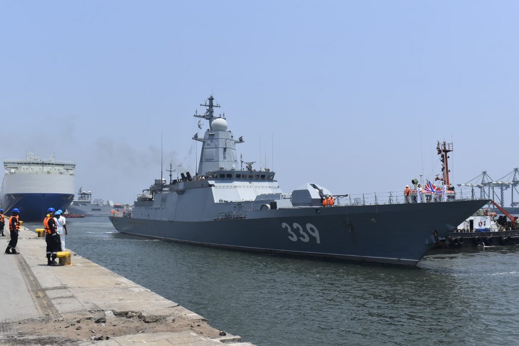 The 2025 edition of Indo-Russian naval Exercise INDRA has begun