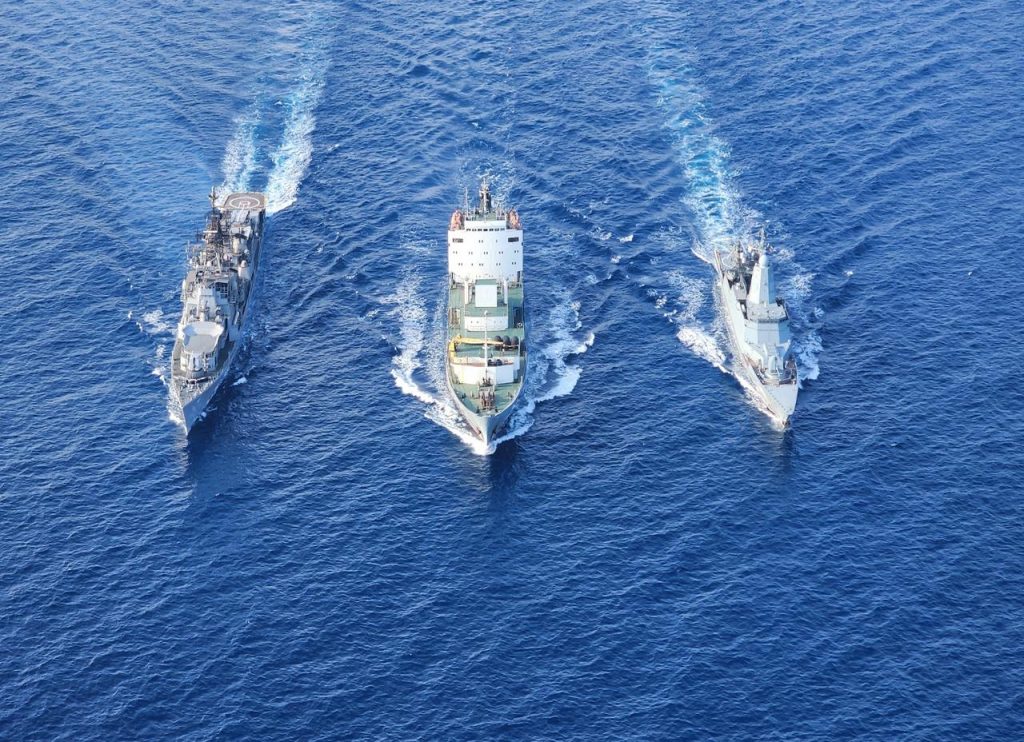 Naval exercise Indra-2025 with Russia ends