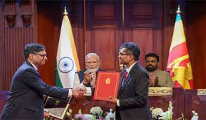 India inks defence MoU with Sri Lanka