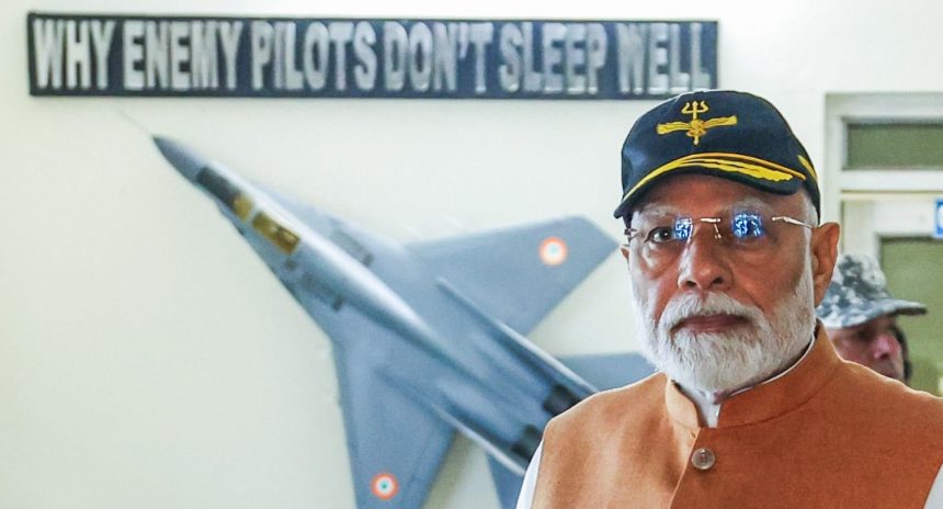 In a blunt message to Pak – Modi visits Adampur airbase