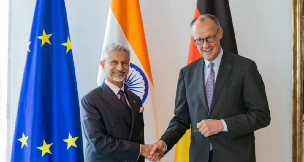 Jaishankar meets German Chancellor in Berlin