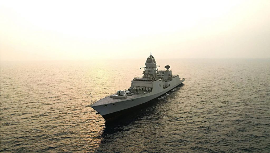 Navy gets INS Himgiri, the latest stealth frigate