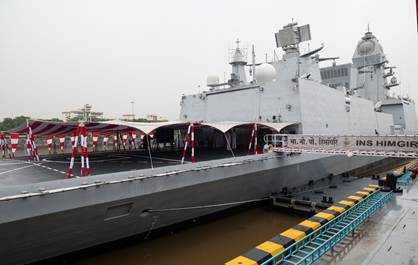 Navy commissions two made-in-India stealth frigates