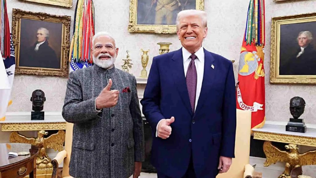 Now Trump says Modi is a “great PM”