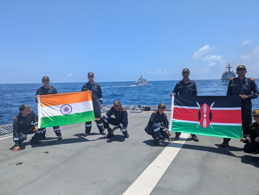 Navy’s first training squadron returns from Kenya