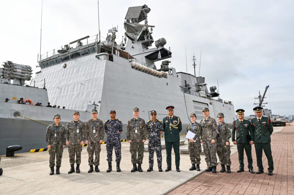 First Naval exercise between India and Korea begins in South China Sea