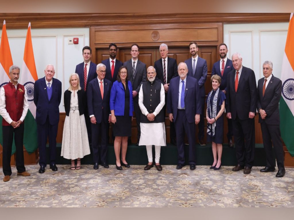 Modi meets Walters Russell delegation from USA