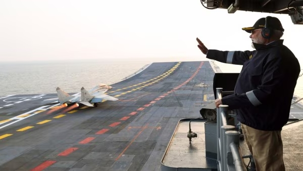 Modi celebrates Diwali’25 on flight deck of battleship INS Vikrant